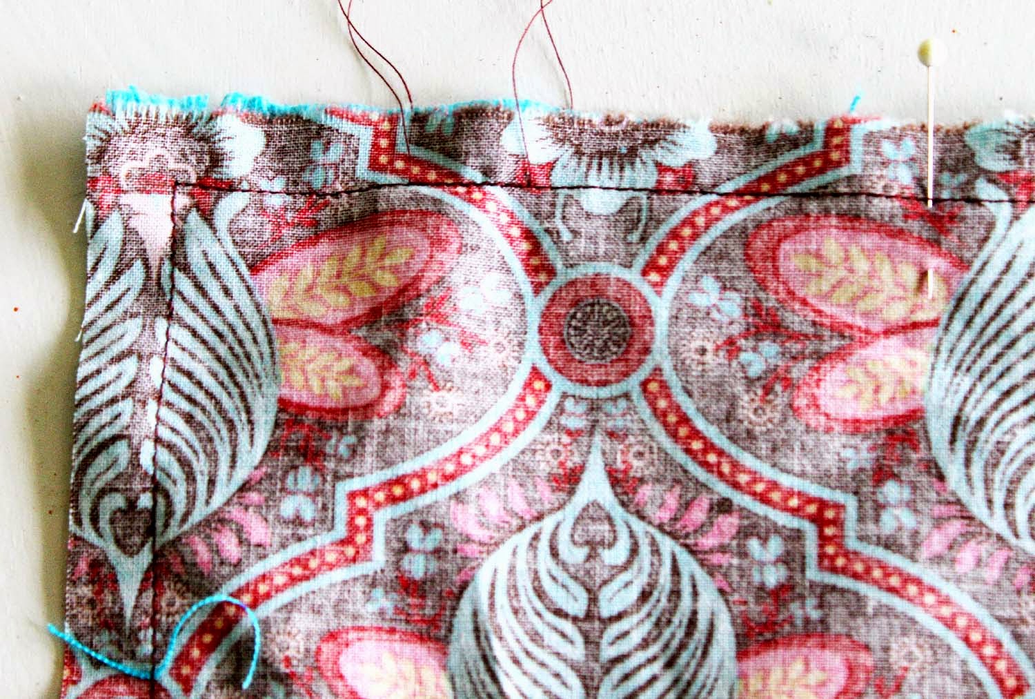 Getting Stitched on the Farm Tutorial How to Sew a Removable Pillow