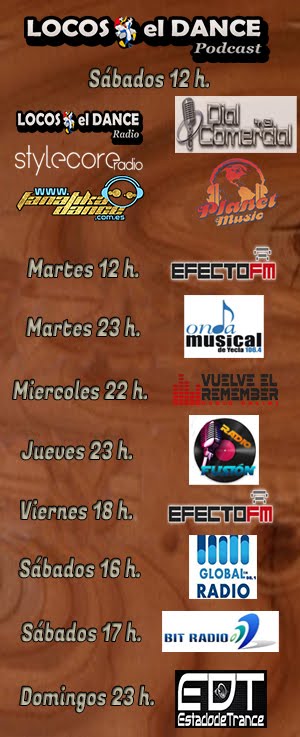 Horarios Locos x el Dance Podcast