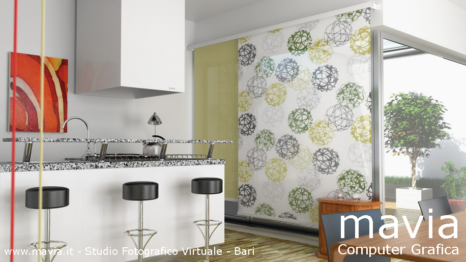 Arredamento di interni: rendering cucine 3d,arredamento di interni ... Cucine moderne rivestimenti