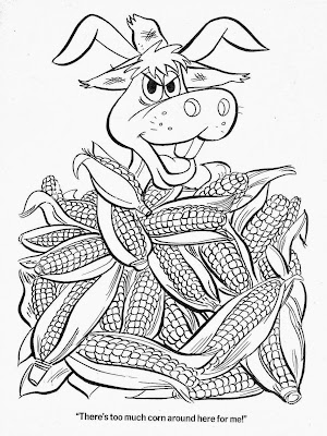 and everything else too: Hee Haw Coloring Book ('70)