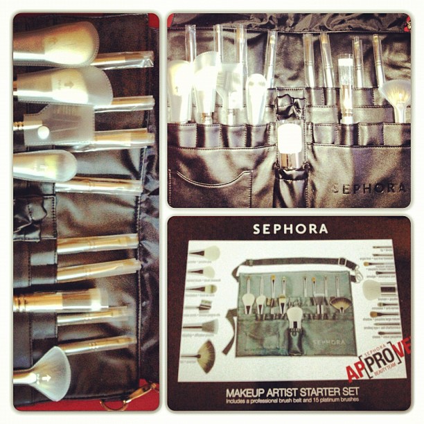 SEPHORA HAUL & REVIEW SEPHORA COLLECTION Make Up Artist Brush Belt Set