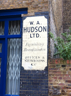 Ghost sign in Shoreditch, London EC2