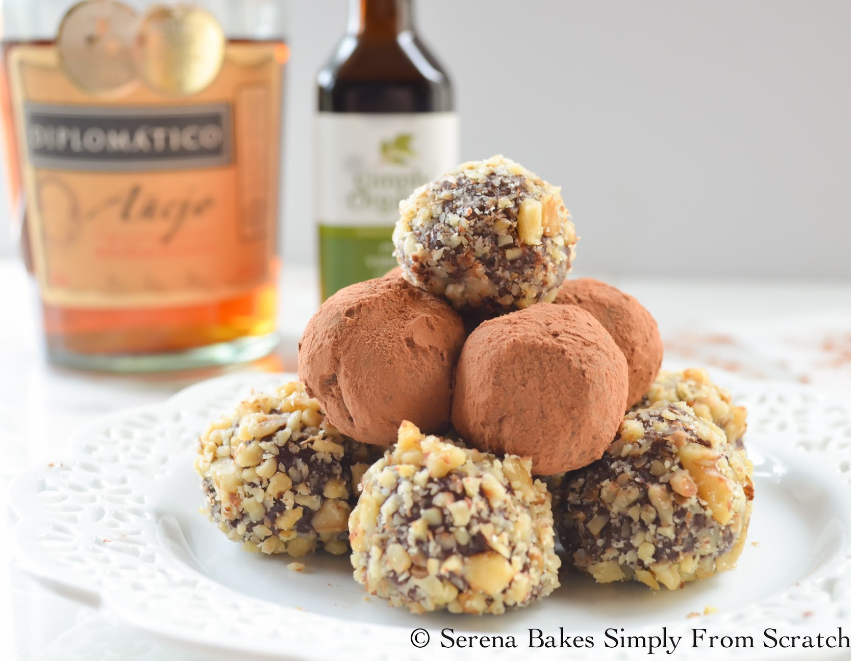 Chocolate Rum Truffles Serena Bakes Simply From Scratch