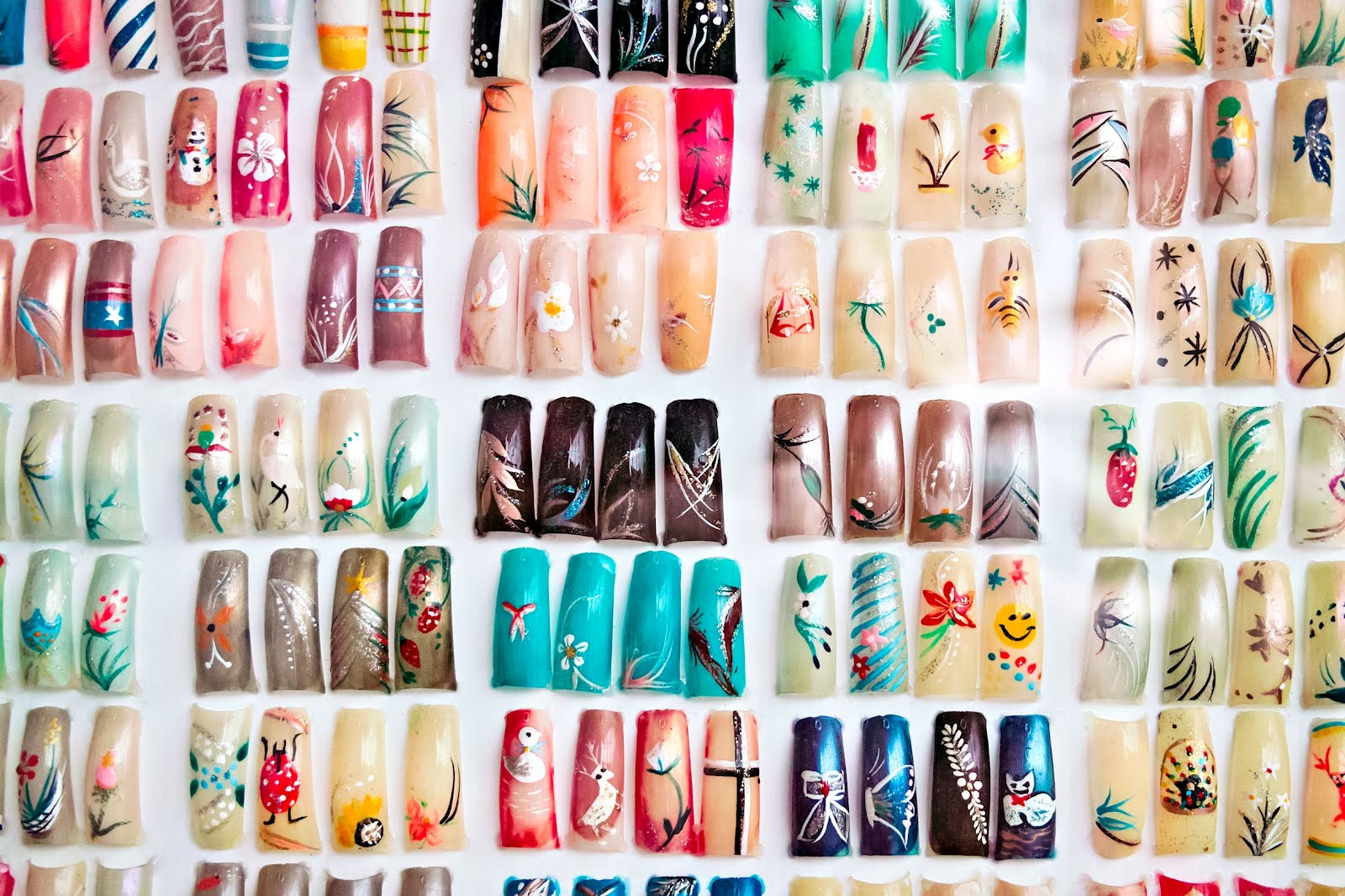 UÑAS DECORADAS #3 nov 2010. - YouTube