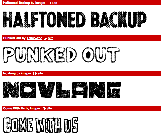 da fonts