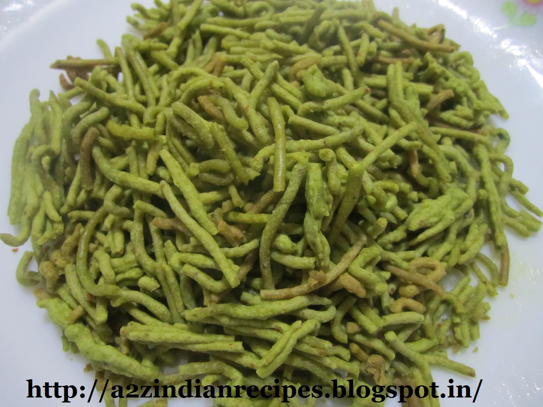 Best Marathi Recipes Spinach / Palak Sev