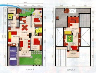 Tips Membuat Perencanaan Denah Rumah Minimalis 2 Lantai denah rumah minimalis 2 lantai 4 kamar