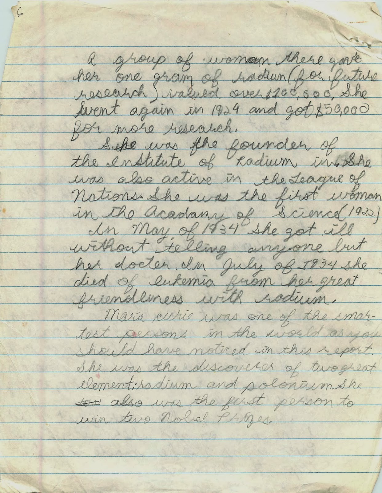 short essay on marie curie short essay on marie curie
