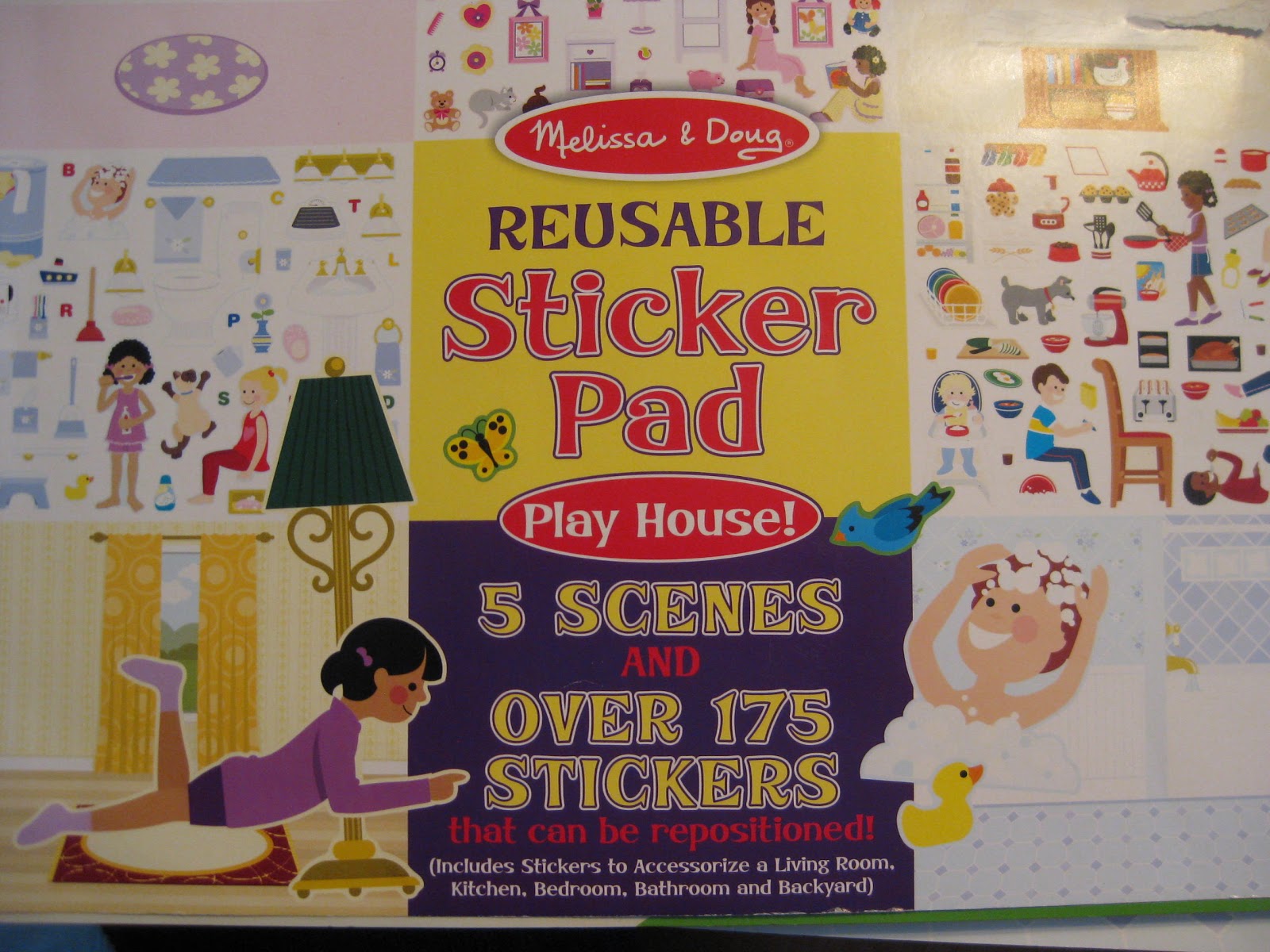 The Wonder Years Reusable Sticker Fun
