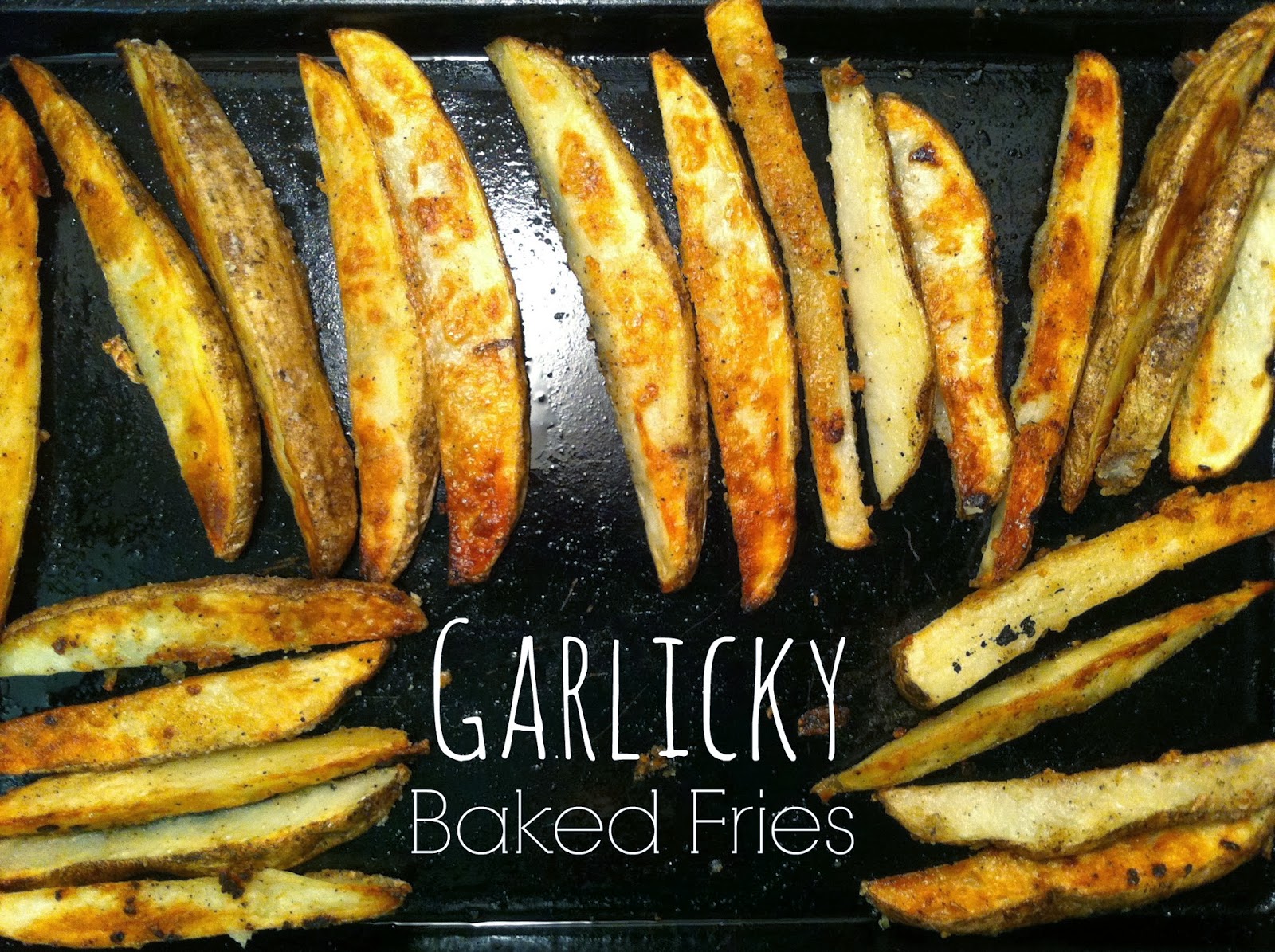 Food Swoon Garlicky Baked Fries