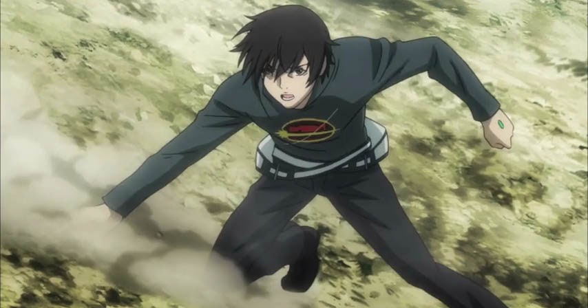 Every time they say the main character's name, Sakamoto in #Btooom