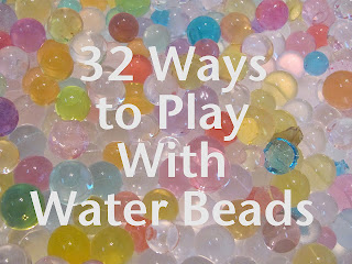 Ways to Play with Water Beads water beads photo with text - fun ways to play with water beads