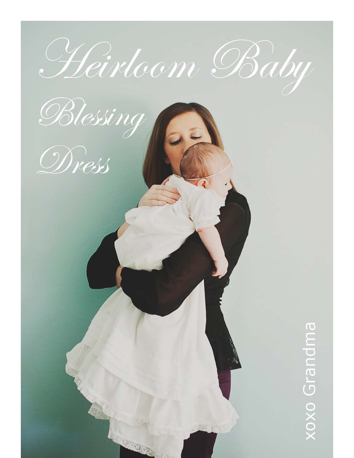 xoxo Grandma Baby Blessing Dress Using Mommy's Wedding Dress
