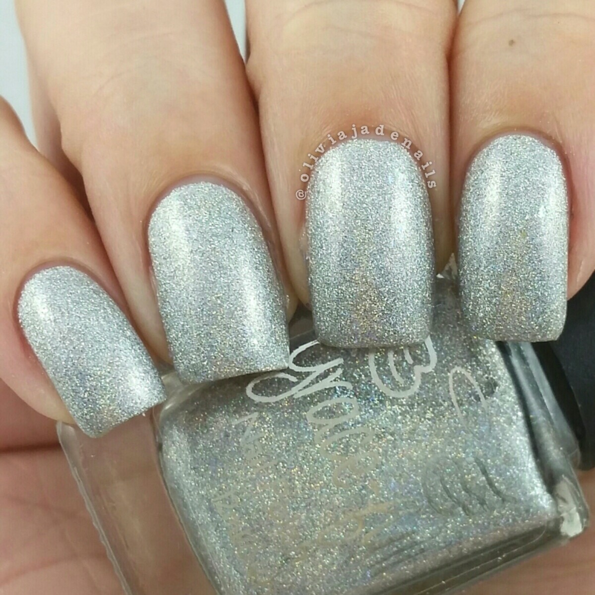 Grace-full Nail Polish Rain Upon The Moon swatched by Olivia Jade Nails