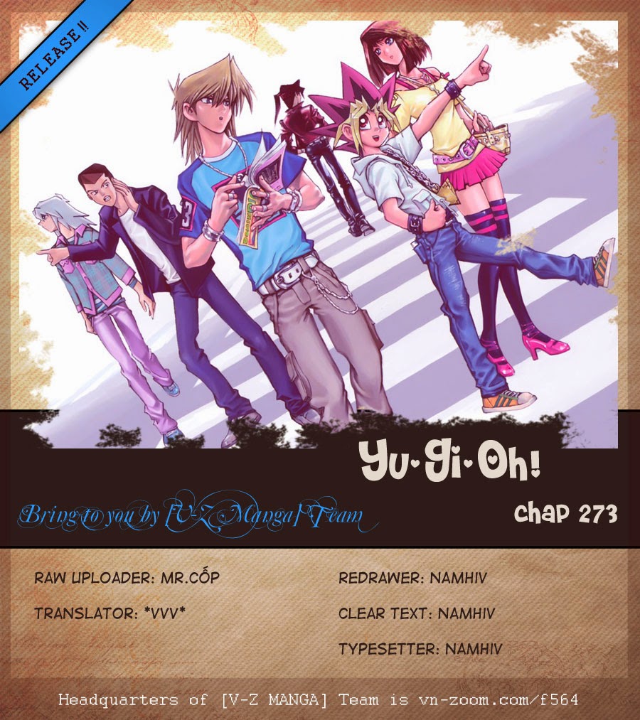 YuGi Oh – Vua Trò Chơi chap 273 Trang 1 YuGi Oh – Vua Trò Chơi chap 273 Trang 1