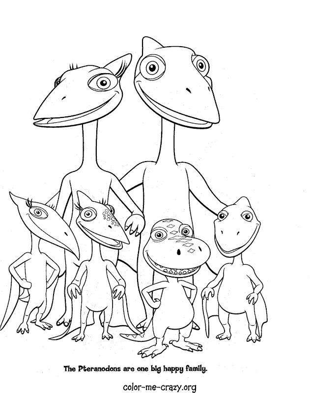 Dinosaur Train Coloring Pages title=
