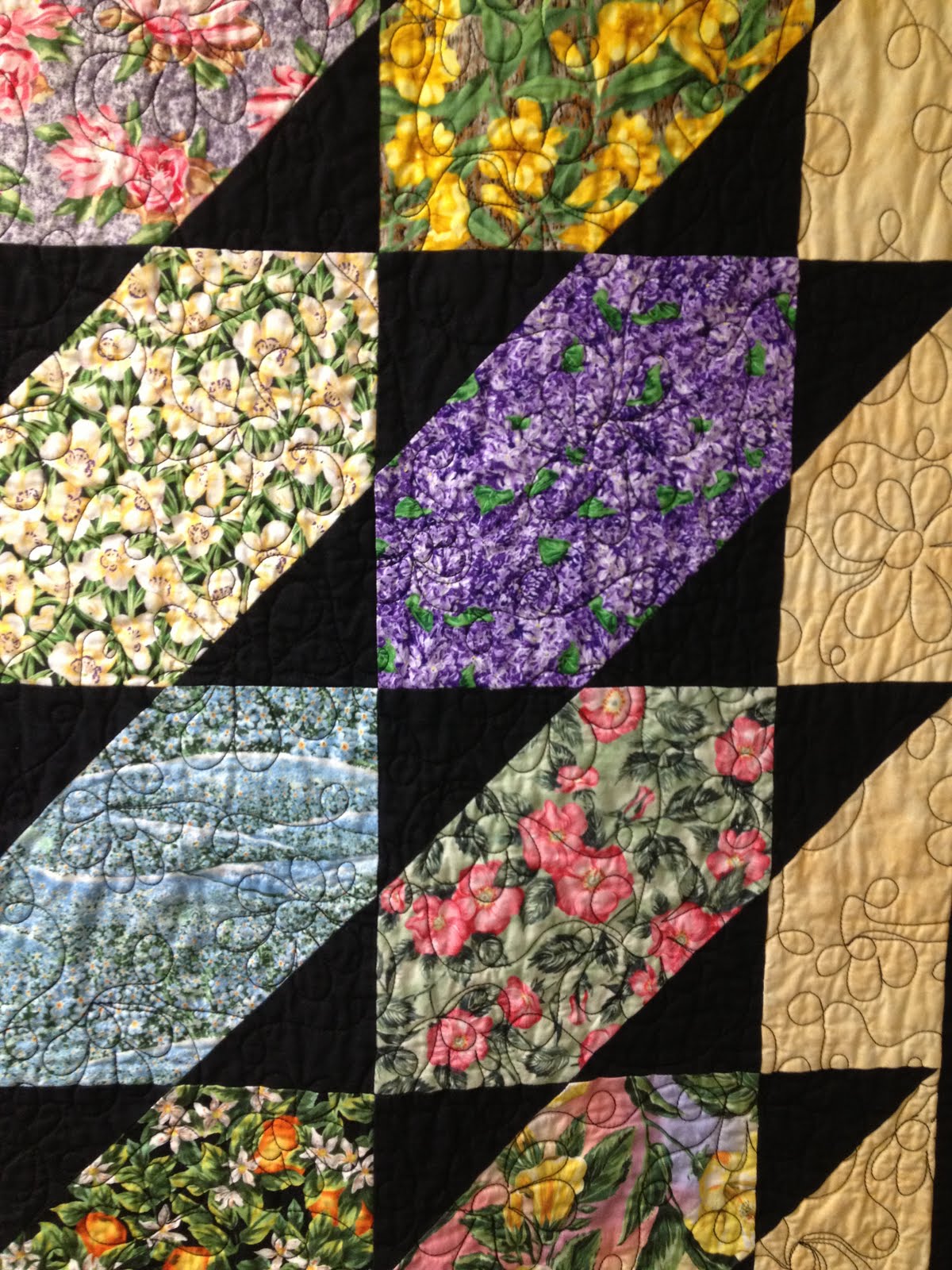 Starwood Quilter State Flower Quilt