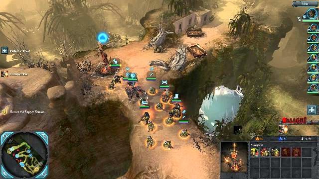 Playing Warhammer 40,000 Dawn of War PC Games