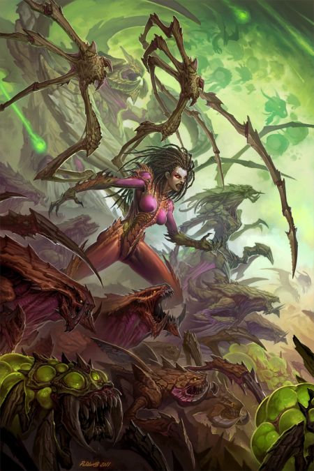 John Polidora ilustrações arte conceitual fantasia games blizzard Kerrigan Starcraft 2 John Polidora ilustrações arte conceitual fantasia games blizzard Kerrigan Starcraft 2