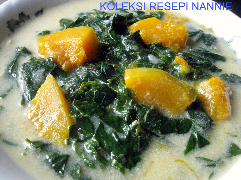 RESEPI NENNIE KHUZAIFAH MASAK LEMAK PUCUK MANIS n LABU