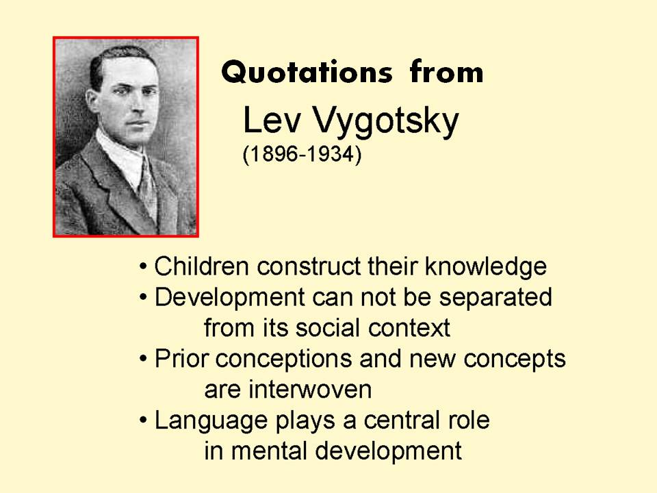 the educational theory of lev vygotsky an analysis