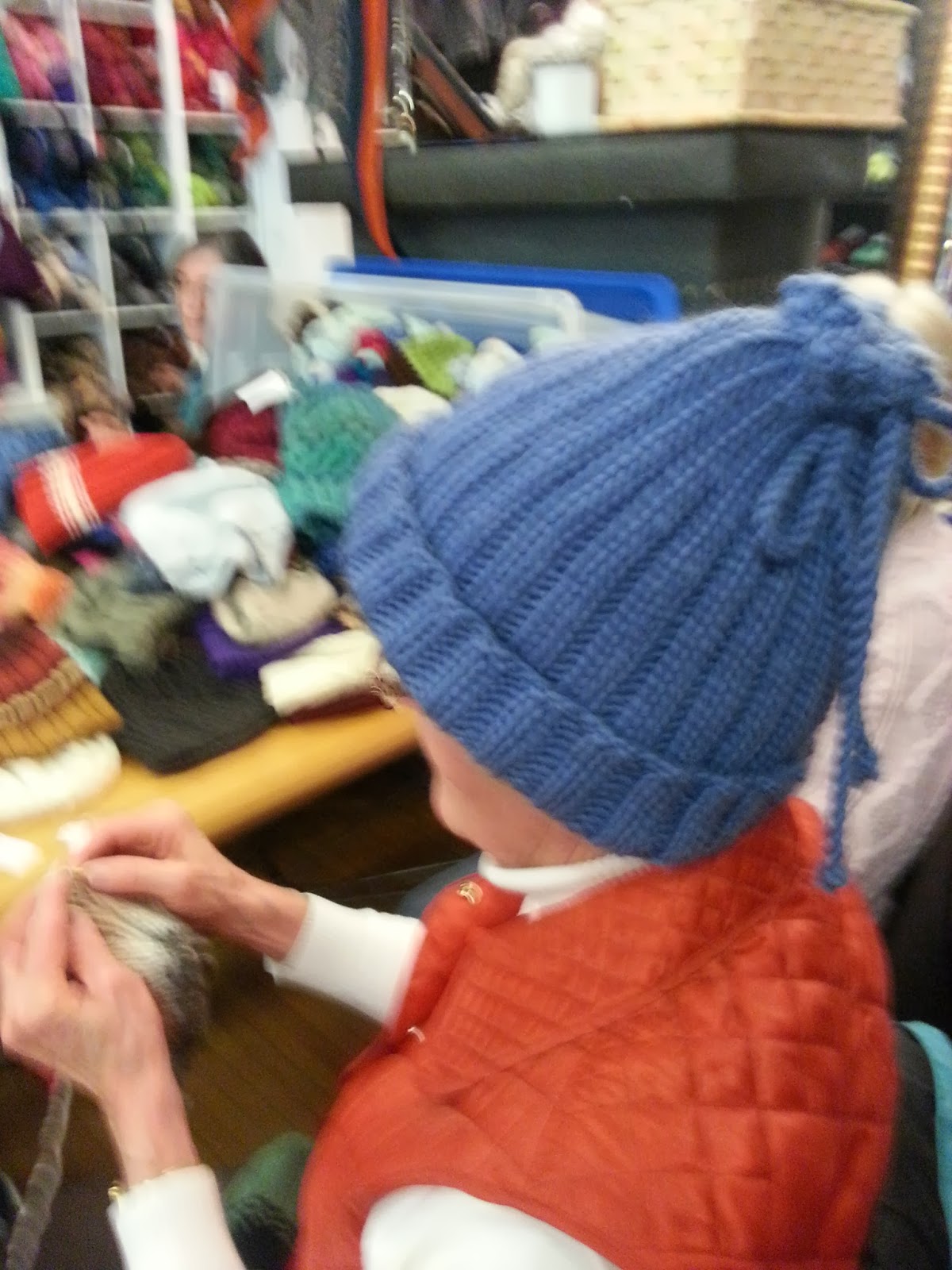 Hats for the Homeless knitting, giving, loving December 2013