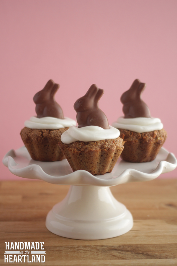 Bunny Love Muffins- Whole Wheat Carrot Muffins