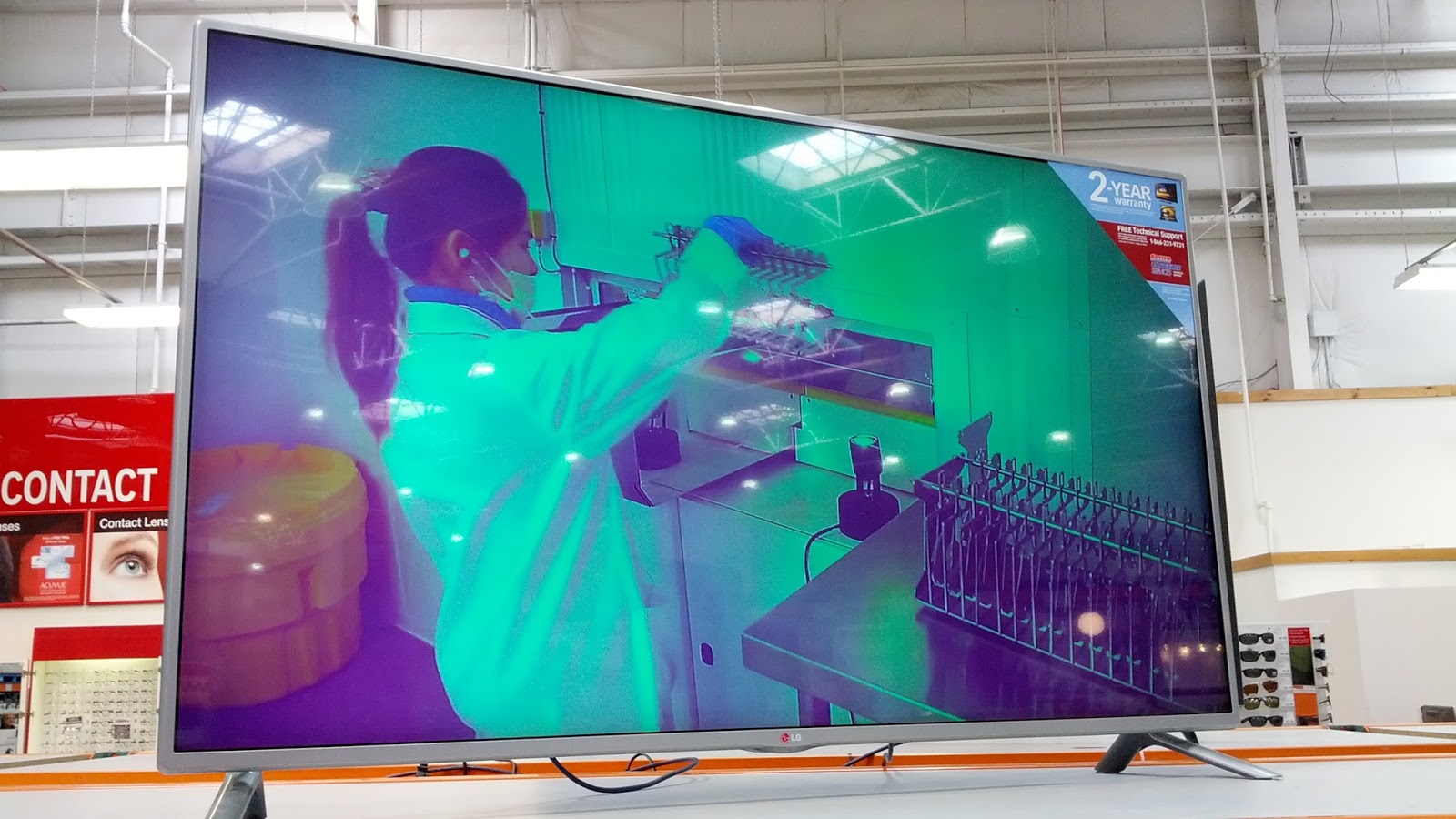 LG 55LB5800 55" Smart LED HDTV Costco Weekender