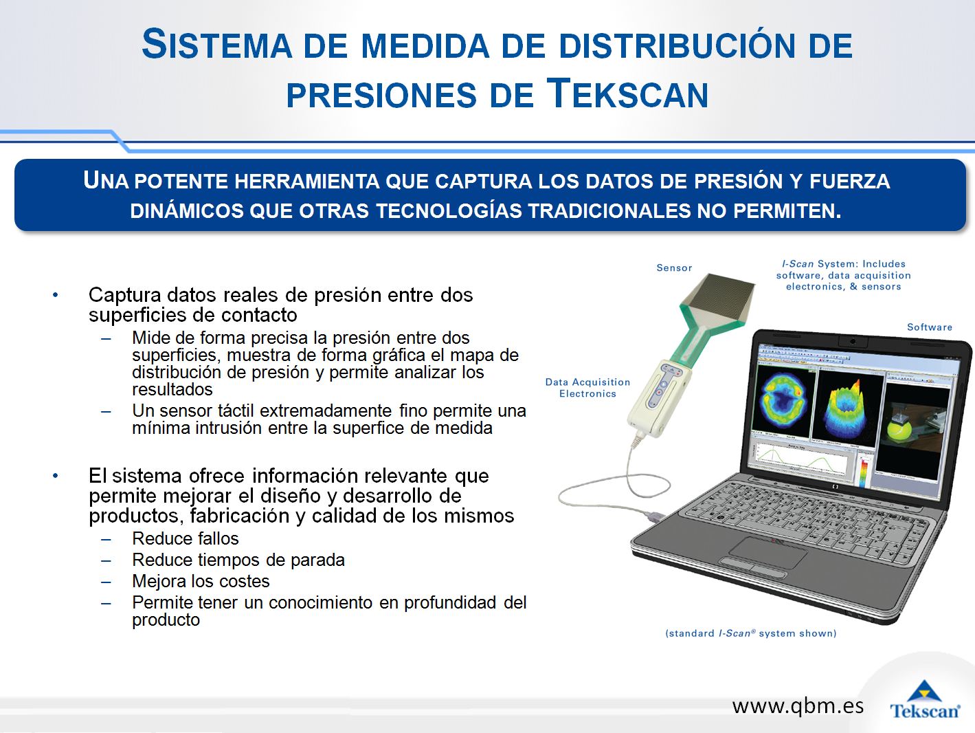 Los días 17 y 18 de septiembre se celebra en Barcelona el 5º Encuentro de Distribuidores Europeos de Tekscan