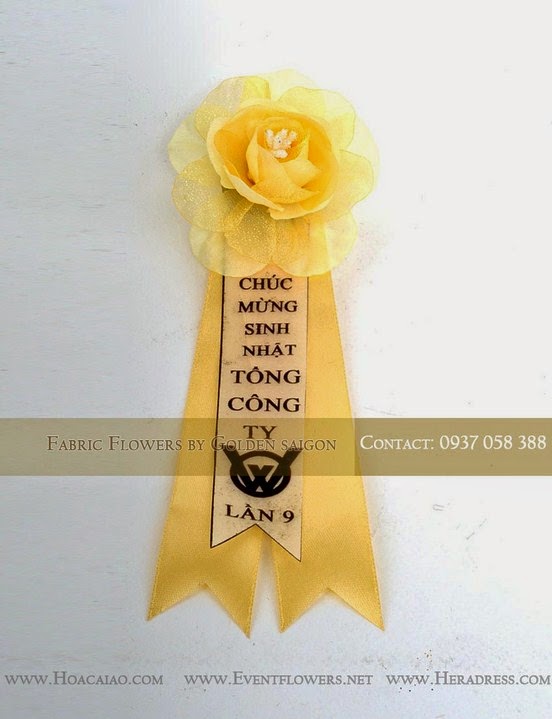 Hoa cài áo cho đại biểu tham dự hội nghị, sự kiện, event - 16