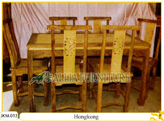 Kursi dan Meja Makan Ukiran Kayu Jati Hongkong Kursi dan Meja Makan Ukiran Kayu Jati Hongkong