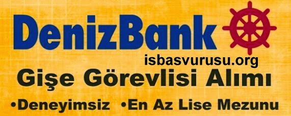 denizbank denizbank eleman alımı