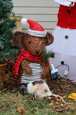 Christmas decoration menards lighted grapevine lawn mouse decor main Ratropolis: New Christmas Decoration