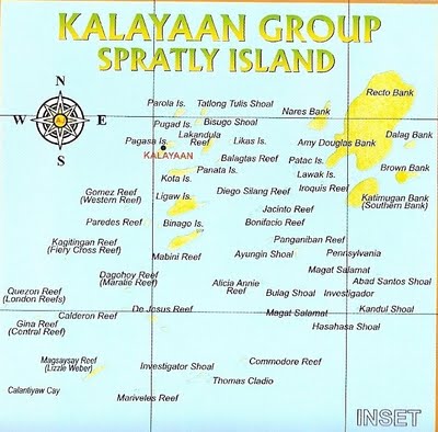 Kalayaan Group Of Islands Map Kalayaan Group Of Islands Map