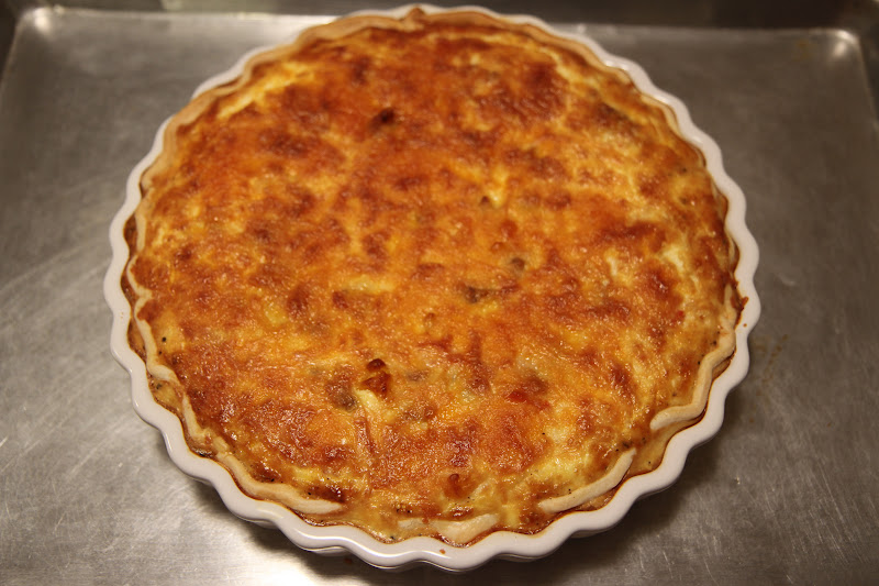 Eat Well, Live Happy Sausage, Pepper & Onion Quiche