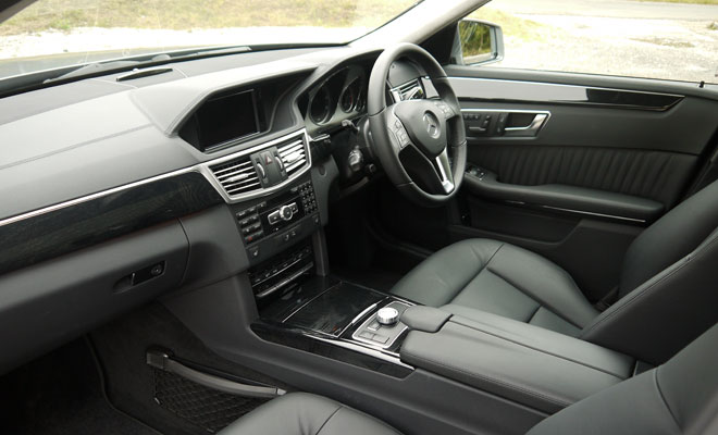 Mercedes-Benz E300 BlueTec Hybrid interior