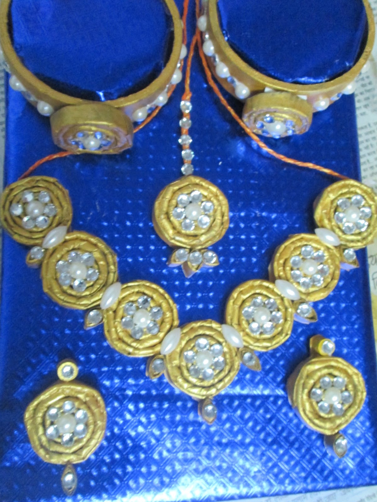 Dr. Farida Naim Paper jewellery