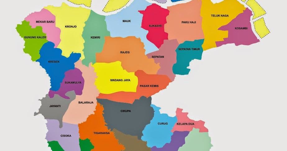 bimasislam Peta Kabupaten Tangerang