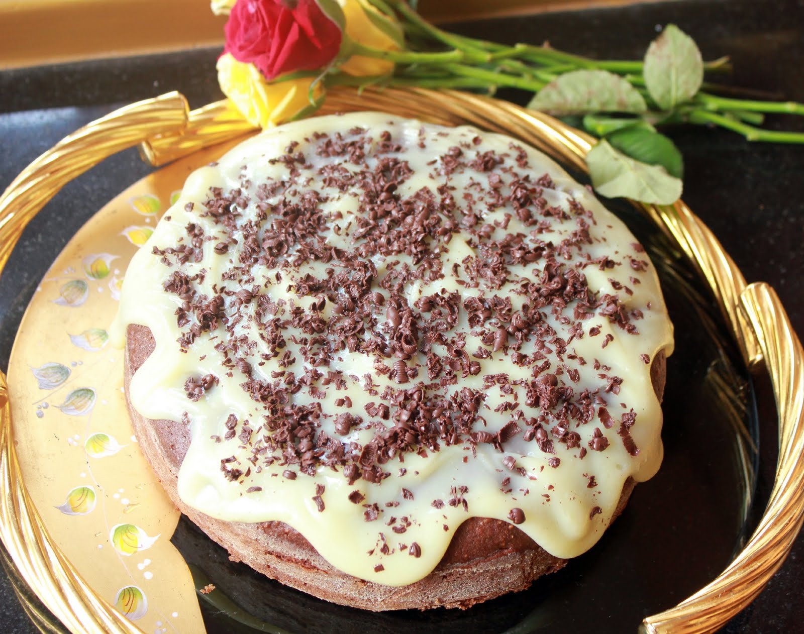 Rinku's Kitchen Treats Chocolate Buttermilk Pound Cake