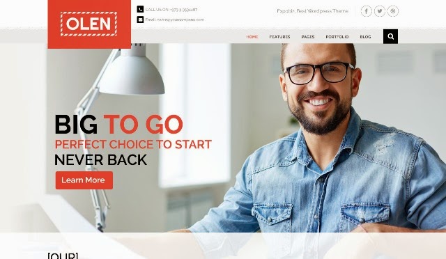 OLEN - Multipurpose Corporate PSD Template