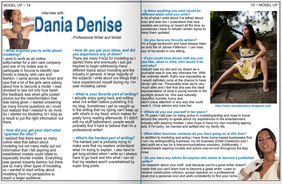 modeling interview