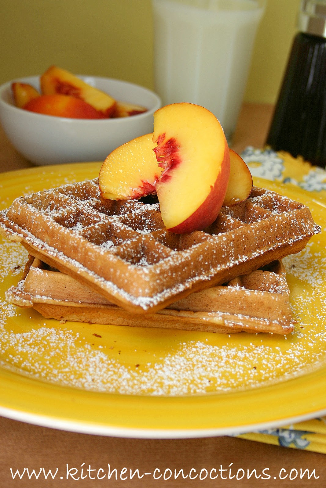 Website Wednesday Maple Waffles Kitchen Concoctions