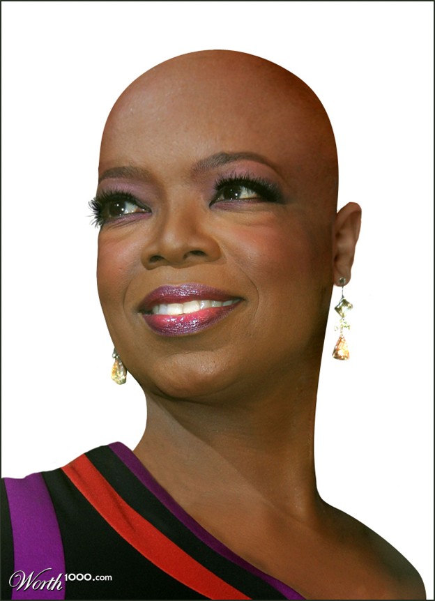 Bald Oprah