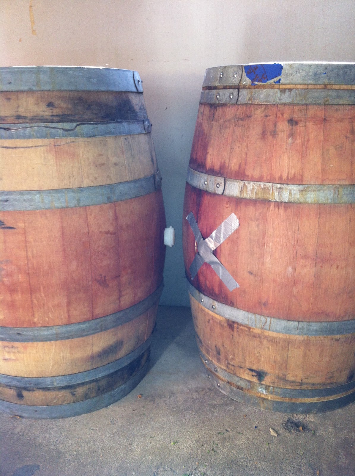 More Barrels! (4) French Oak Wine Barrels freshly emptied Dank Brewing