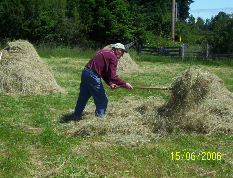 THE FARMER'S STAND Make hay while the sun shines