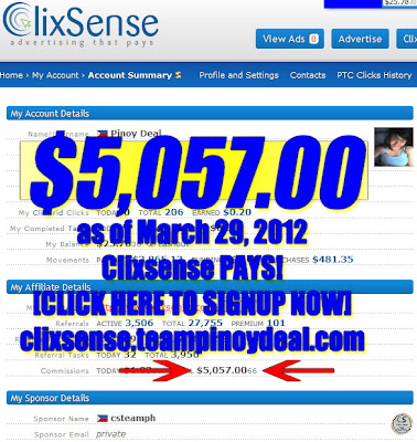 clixsense payment proof