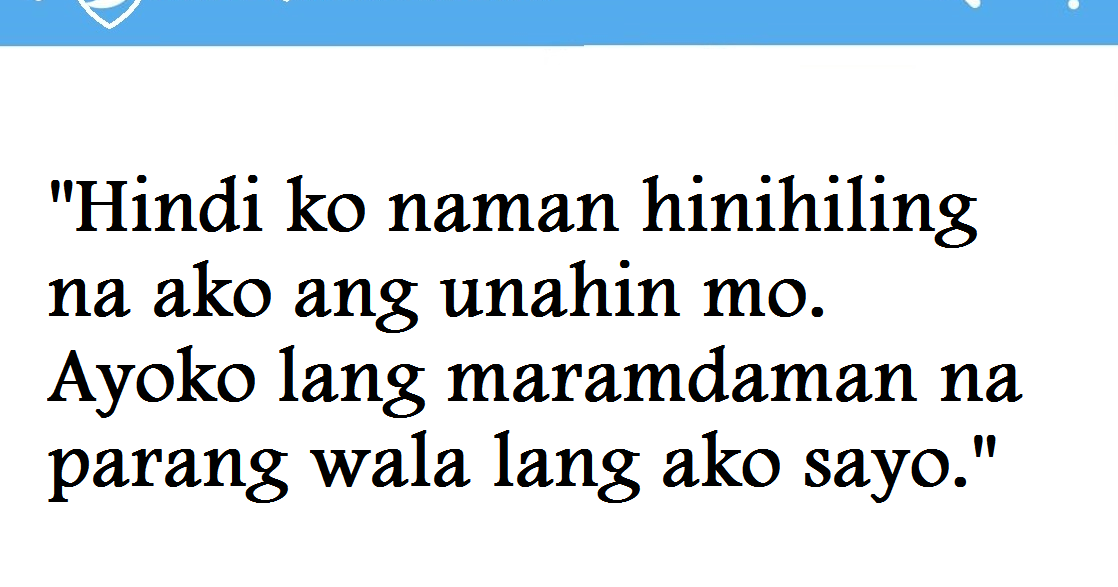 Baliwala Hugot Qoutes Tagalog Love Quotes in Life