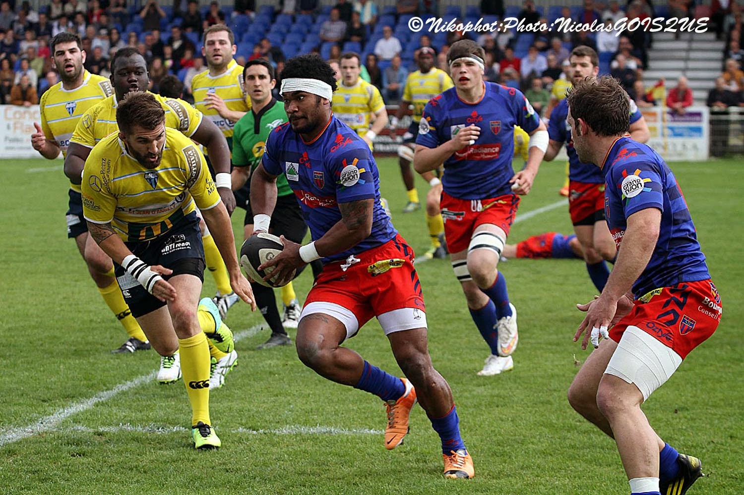NikoPhot Rugby Dijon St jeand'Angely