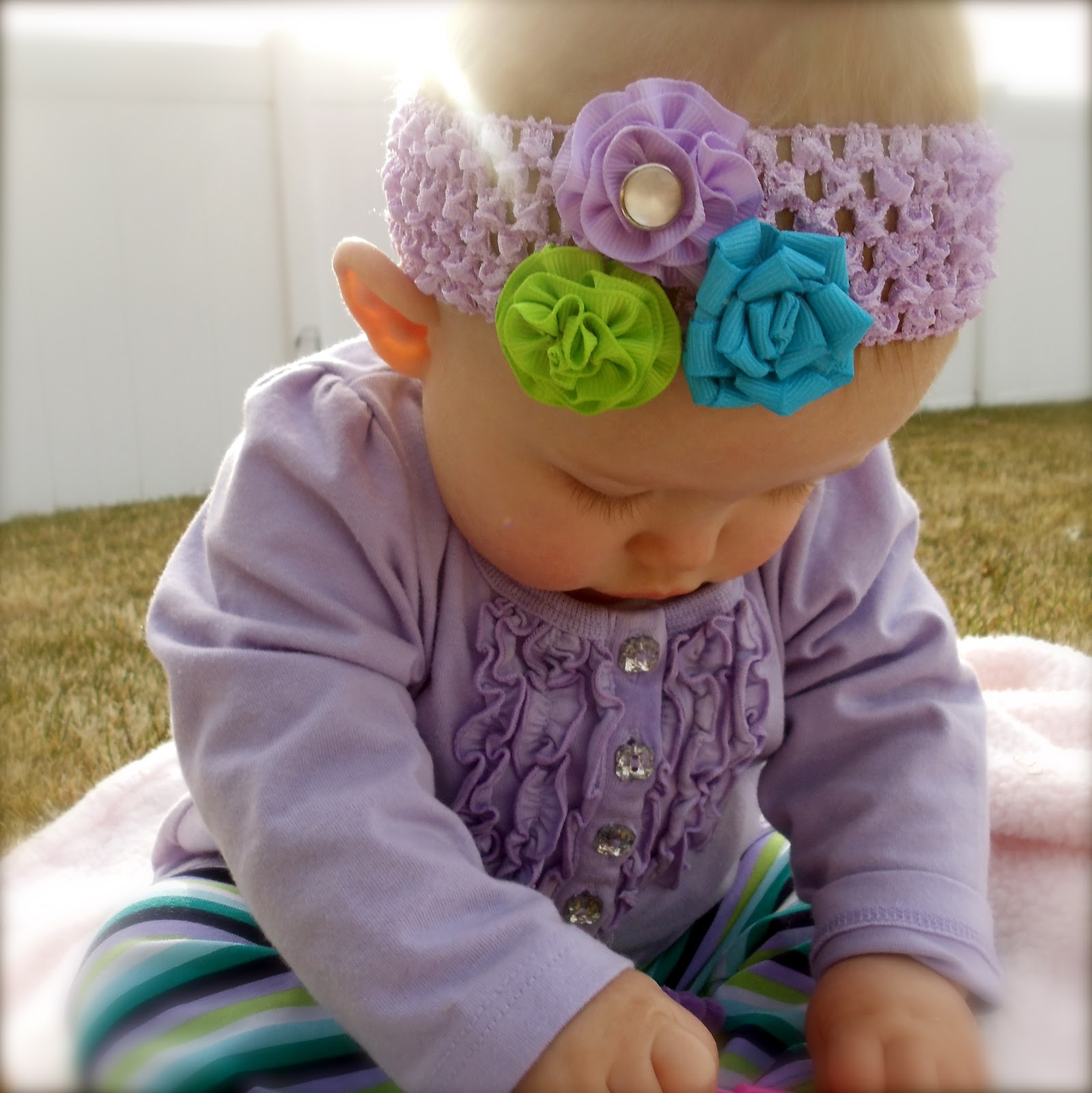 Red Recipe & Idea Box Infant Hair Accessories