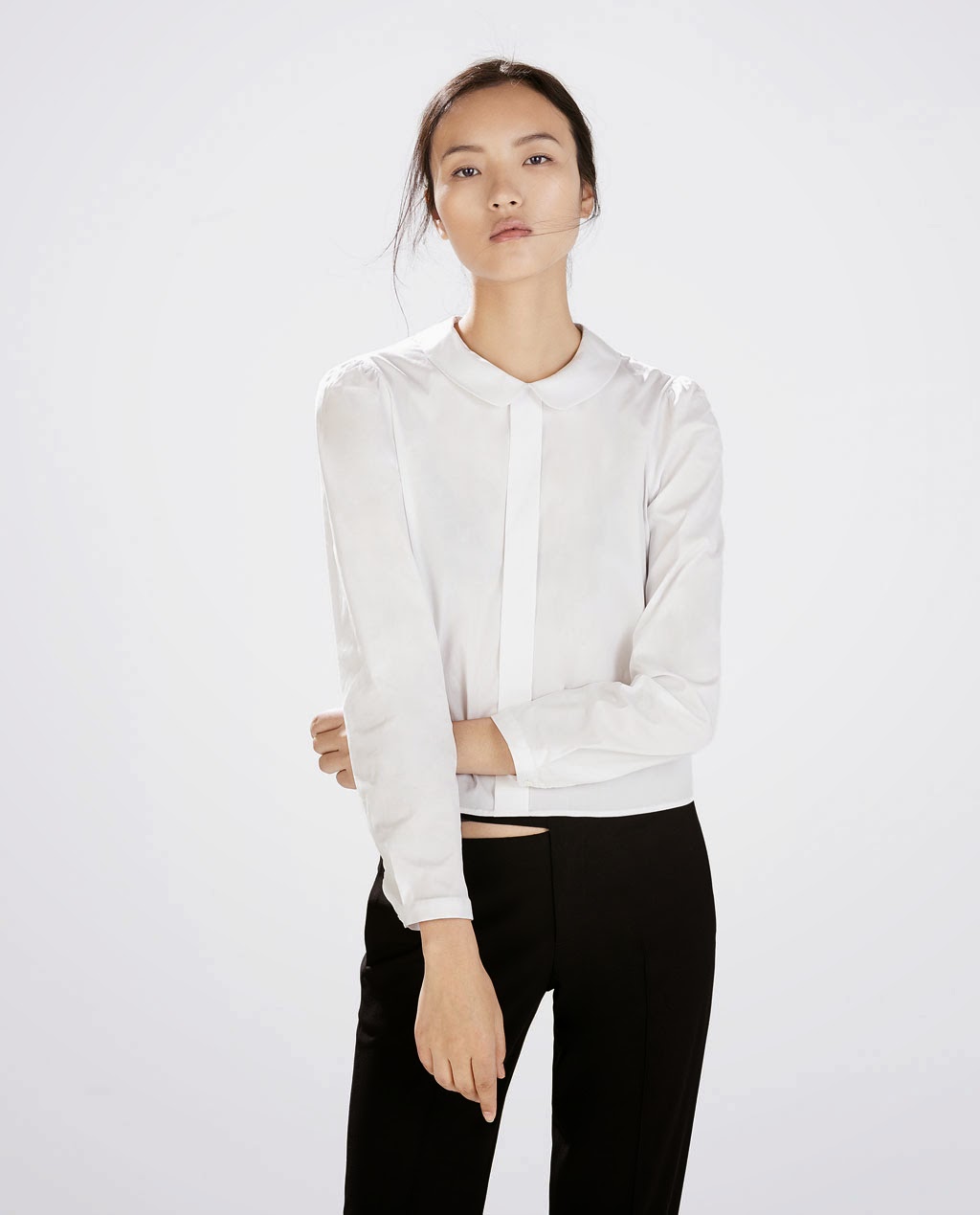 http://www.zara.com/us/en/woman/outerwear/blouse-with-peter-pan-collar-c269183p2314039.html